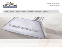Excellent Carpet Cleaning website screenshot