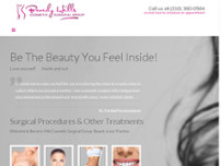 Beverly Hills Cosmetic Surgical Group website screenshot