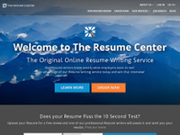 Screenshot for https://www.theresumecenter.com
