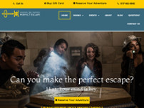 Screenshot for https://perfectescaperoom.com/