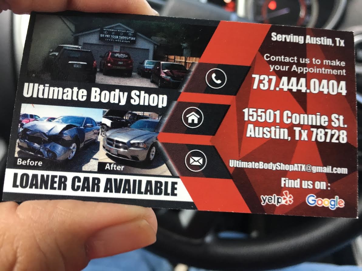 Ultimate Body Shop Logo