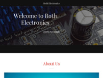 Roth Electronics LLC website screenshot