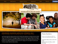 Penndel Mental Health Center, Inc. website screenshot