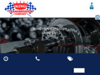 King Transmission Company website screenshot