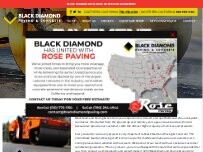 Website Screenshot Rose Paving