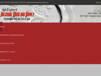 Expert Pressure Wash & Sales website screenshot