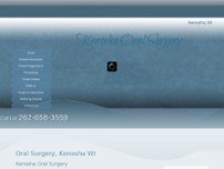 Kenosha Oral Surgery website screenshot