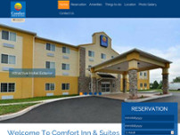 Comfort Inn & Suites website screenshot