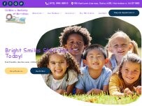 Website Screenshot Children's Dentistry of Morristown