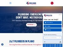 Website Screenshot Triple Crown Plumbing