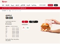 Website Screenshot Bojangles