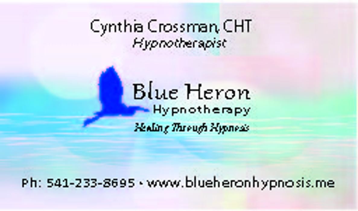 Blue Heron Hypnosis Logo