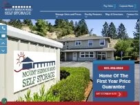 Website Screenshot Mount Hermon Road Self Storage