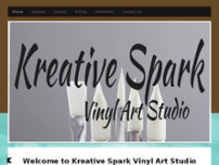 Kreative Spark website screenshot