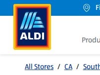 Website Screenshot ALDI