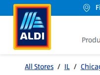 Website Screenshot ALDI