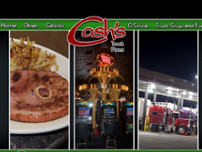 Cash's Casino website screenshot