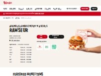 Website Screenshot Bojangles