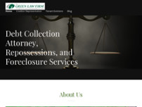 The Green Law Firm, PC website screenshot