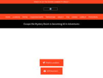 All In Adventures website screenshot