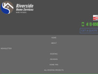 Riverside Home Services LLC website screenshot