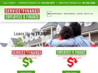 Employee's Finance Co website screenshot