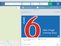 Motel 6 Waco, TX website screenshot