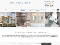 Website Screenshot Aquia Glass & Mirror