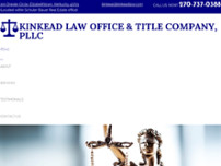 Kinkead Law Office & Title Company, PLLC website screenshot