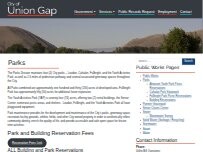 Website Screenshot Ahtanum Youth Activities Park