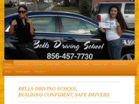 Bells Driving School website screenshot