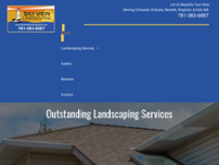 Bay View Landscaping website screenshot