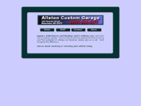 Allston Custom Garage website screenshot