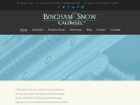 Screenshot for http://www.binghamsnow.com