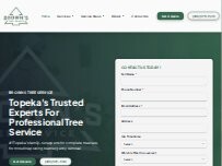 Website Screenshot Brown's Tree Service LC