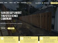 Website Screenshot GC Fence