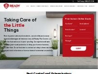 Website Screenshot Ready Pest Control