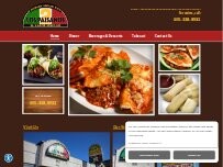 Website Screenshot Los Paisanos Hispanic Restaurant