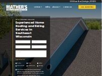 Website Screenshot Mather's Improvement Service