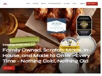 Website Screenshot G Town Wings & Fish