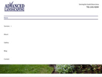 Advanced Landscaping website screenshot