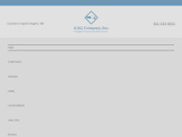 A.S.G. Company, Inc. website screenshot