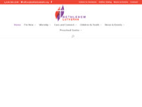 Bethlehem Preschool Center website screenshot