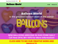 Balloon World website screenshot