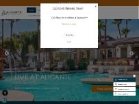 Website Screenshot Alicante Apartments