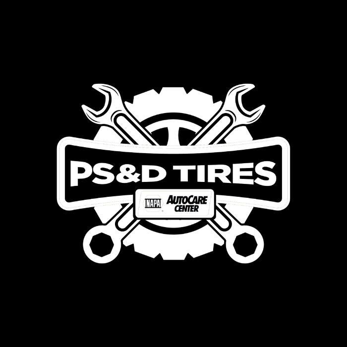 P S & D Tires Logo