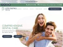 Website Screenshot Opalescence Dental