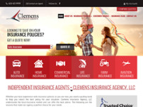 Screenshot for https://www.clemensinsurance.net