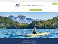 Screenshot for http://www.advbrainandspine.com