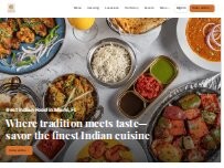 Website Screenshot Ashoka Indian Restaurant - Miami